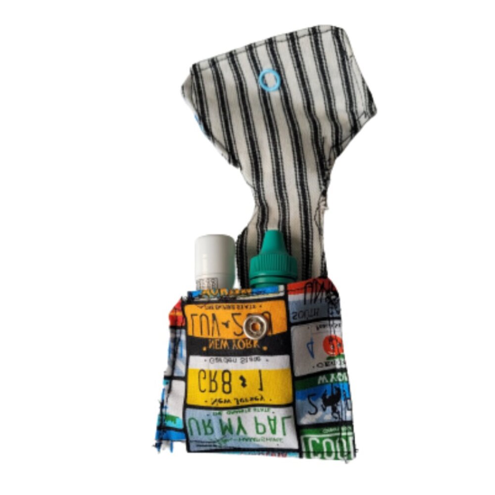 Handmade License Plate Chapstick Holder